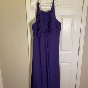 Beautiful Purple Bridesmaids Dress